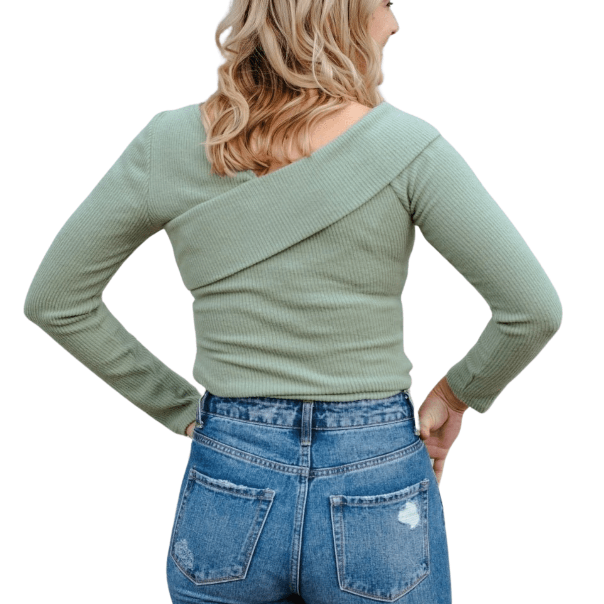 Pistachio Bodysuit - The Boutique Outlet