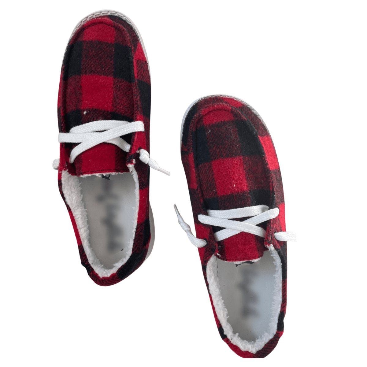 Plaid Riley in Red - The Boutique Outlet