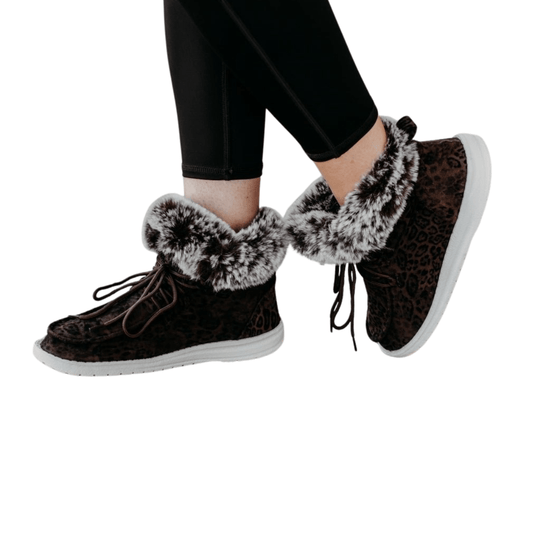 Leopard Fancy High Top - The Boutique Outlet