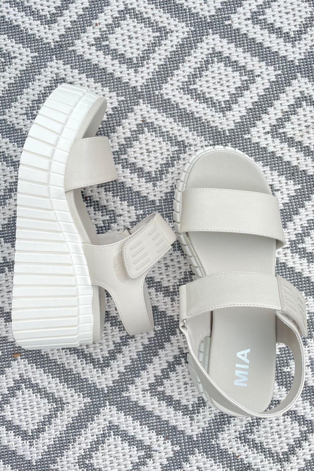 Yuri Wedge in ECRU - Sandals - Flower Bird Boutique